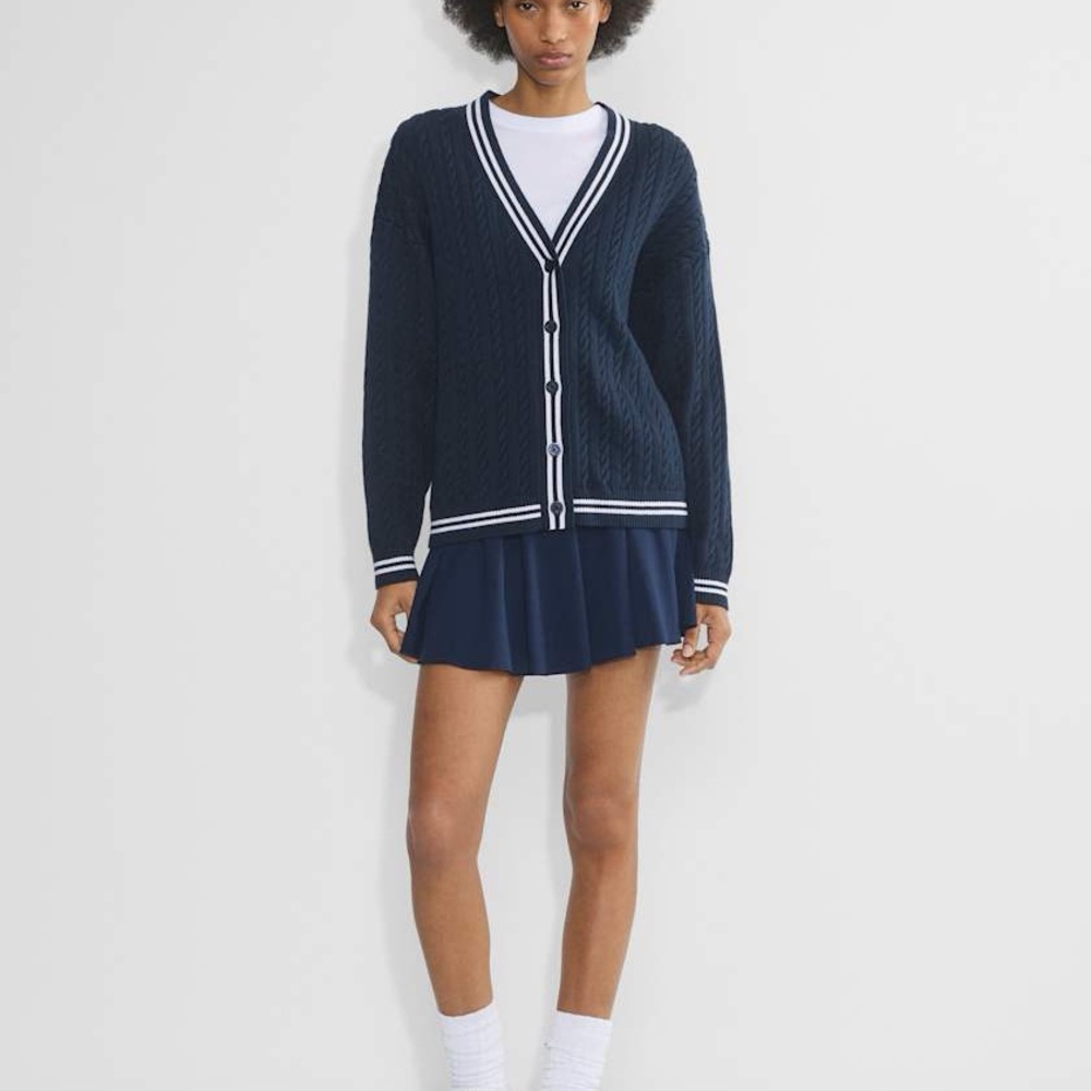 Aritzia Tna Tennis Cardigan
